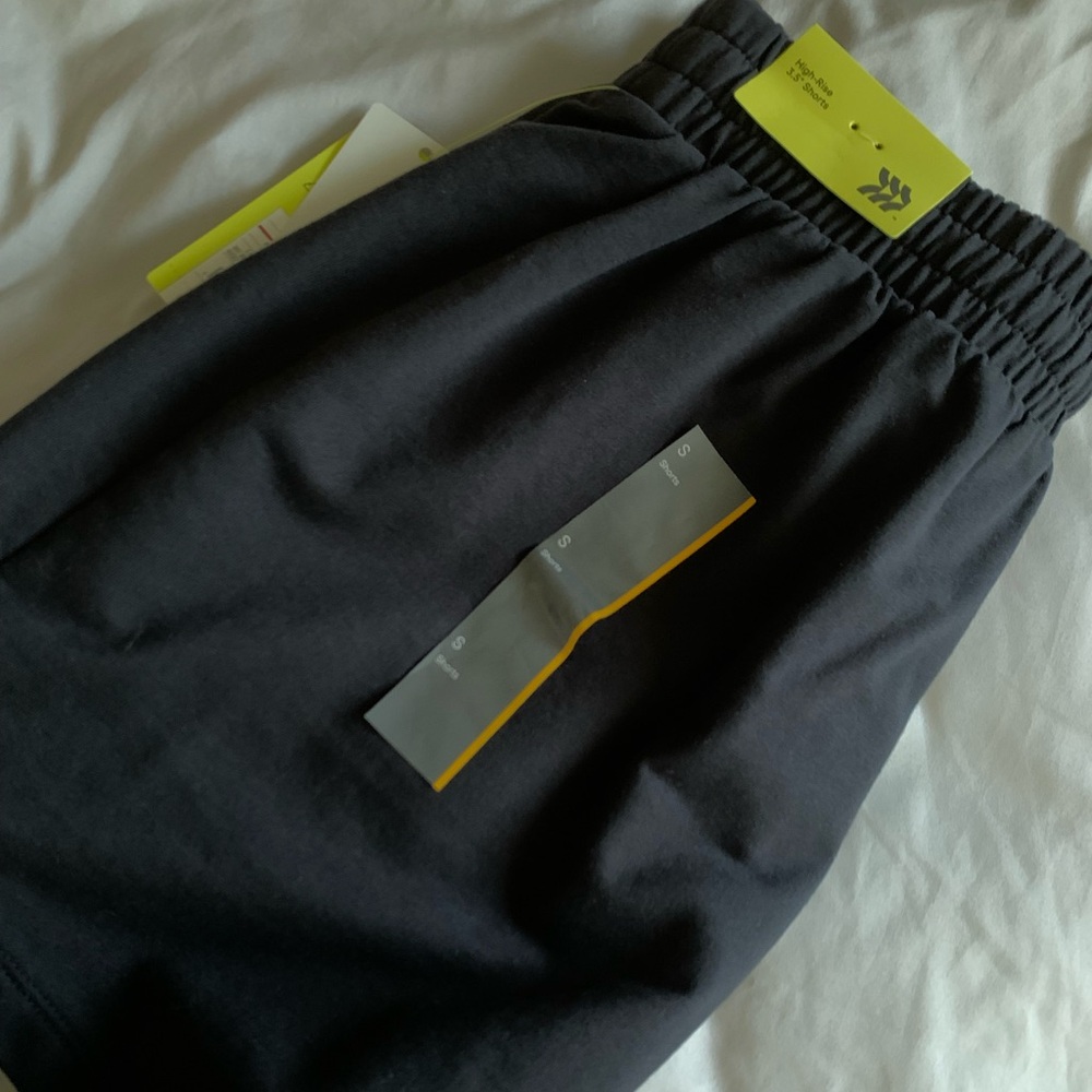 All in Motion Charcoal Women's Athletic Shorts - Picture 2 of 3
